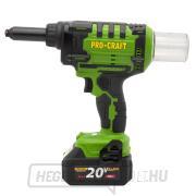 Akkus szegecselő pisztoly Procraft PRG20 | PRG20 Előnézet 