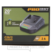 Töltő 20 V-os lítium-ion akkumulátorokhoz Procraft Industrial C20/2 | C20/2 náhled