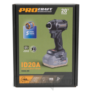 Akkus ütvecsavarozó Procraft Industrial ID20Abb (akkumulátor és töltő nélkül) | ID20A bb Akkus ütvecsavarozó Procraft Industrial ID20Abb (akkumulátor és töltő nélkül) | ID20A bb náhled