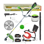 Akkus bozótvágó Procraft ATA-40C + kétkarú pánt és védőpajzs | ATA-40C/20SH/CH/FACE-GUARD Akkus bozótvágó Procraft ATA-40C + kétkarú pánt és védőpajzs | ATA-40C/20SH/CH/FACE-GUARD gallery main image