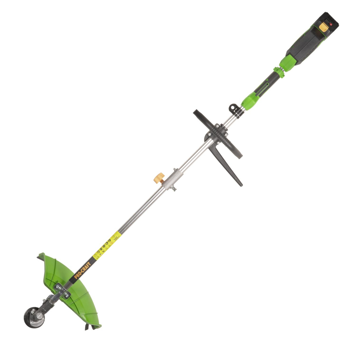 Akkus bozótvágó Procraft ATA-40 + kétkarú pánt és védőpajzs | ATA-40/20SH/CH/FACE-GUARD Előnézet 