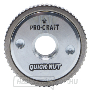 Procraft AG125B akkus sarokcsiszoló + 10x vágókorong, 4x lamellás korong, 5x csiszolókorong, gyorszáras anya | SAG125B-CD náhled