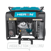 digitális inverteres generátor, 9 kW, elektromos indítás, távirányító, alváz náhled