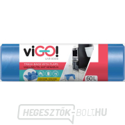 viGO! Szemeteszsák füllel HD 60l/26 db - kék gallery main image