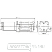 Elektromos csörlő quad motorokhoz Golemwinch 1,6 tonna náhled
