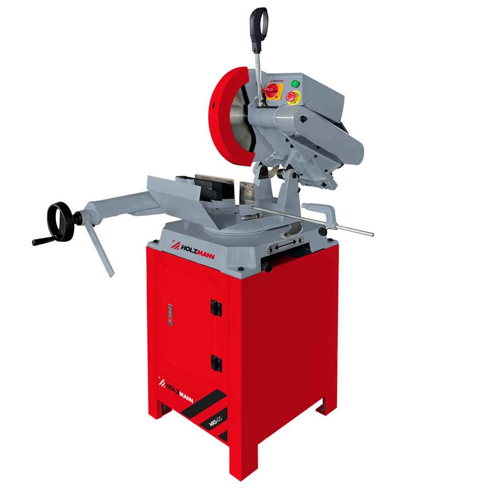 Holzmann MKS300_400V állvánnyal ellátott fém körfűrész
