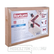 Sarok L-szorítók/90°-os készlet, 2 db-os, 140x140 mm náhled