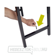 Összecsukható munkaasztal, 100x60x80cm (h/sz/m), teherbírás akár 100kg náhled