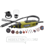 Egyenes csiszoló flexibilis tartozékkal, 210 db-os, 135 W gallery main image
