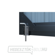 Riwall PRO RMCG 20x13 Antracit fém garázs 3,8 x 6 m nyeregtetővel Antracit náhled