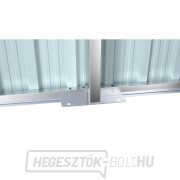 Riwall PRO RMCG 20x13 Antracit fém garázs 3,8 x 6 m nyeregtetővel Antracit náhled