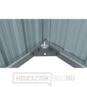 Riwall PRO RMCG 20x13 Antracit fém garázs 3,8 x 6 m nyeregtetővel Antracit náhled