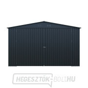Riwall PRO RMCG 20x13 Antracit fém garázs 3,8 x 6 m nyeregtetővel Antracit náhled