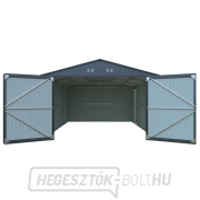 Riwall PRO RMCG 20x13 Antracit fém garázs 3,8 x 6 m nyeregtetővel Antracit náhled