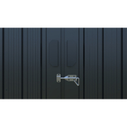 Riwall PRO RMCG 20x13 Antracit fém garázs 3,8 x 6 m nyeregtetővel Antracit náhled