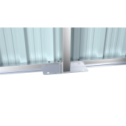 Riwall PRO RMCG 20x13 Antracit fém garázs 3,8 x 6 m nyeregtetővel Antracit náhled