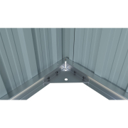 Riwall PRO RMCG 20x13 Antracit fém garázs 3,8 x 6 m nyeregtetővel Antracit náhled