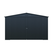 Riwall PRO RMCG 20x13 Antracit fém garázs 3,8 x 6 m nyeregtetővel Antracit náhled