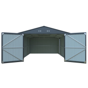 Riwall PRO RMCG 20x13 Antracit fém garázs 3,8 x 6 m nyeregtetővel Antracit náhled