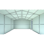 Riwall PRO RMCG 20x13 Antracit fém garázs 3,8 x 6 m nyeregtetővel Antracit náhled