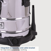 Scheppach VC 20 ipari nedves/száraz porszívó 20 l Előnézet 