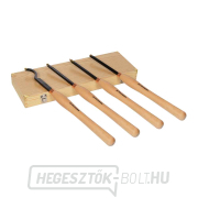 Vésőkészlet cserélhető keményfém hegyekkel Vésőkészlet cserélhető keményfém hegyekkel gallery main image