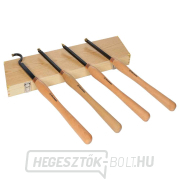 Vésőkészlet cserélhető keményfém hegyekkel Vésőkészlet cserélhető keményfém hegyekkel gallery main image