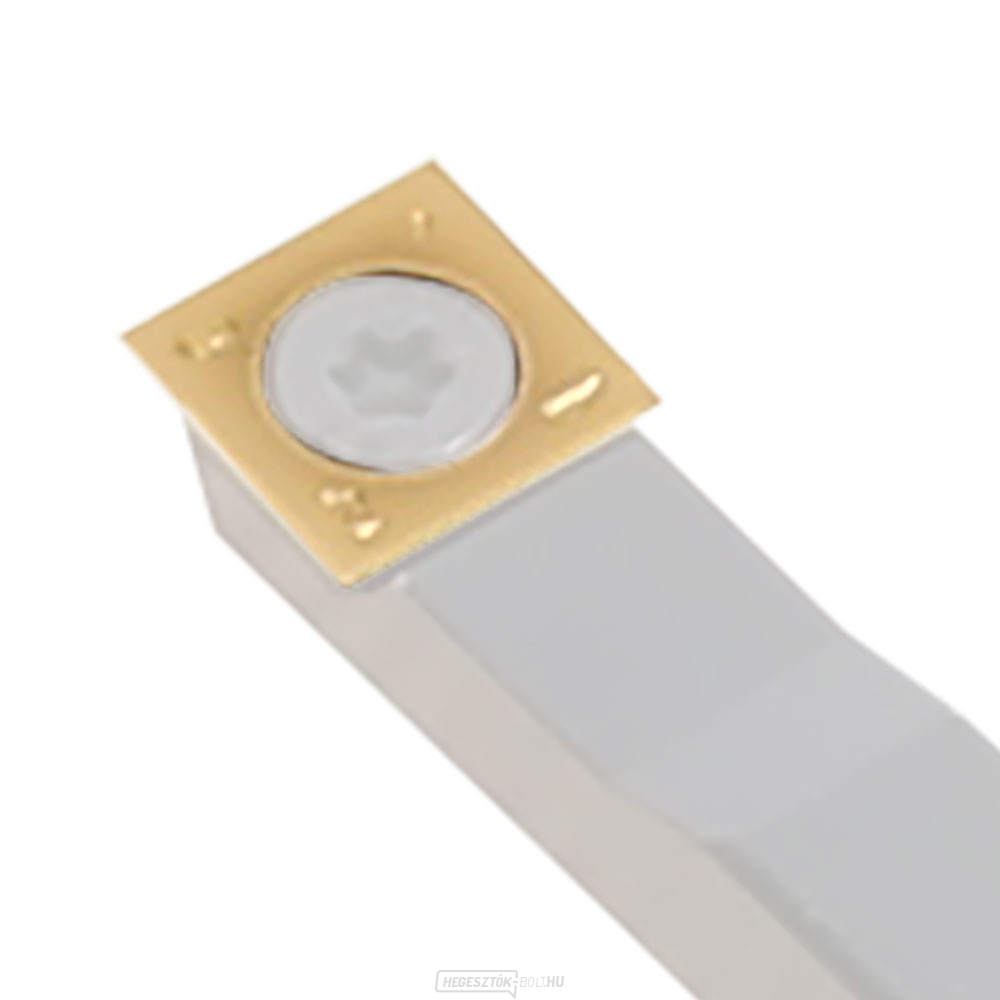 9 db HM vágólapka, négyzet alakú, 15x15 mm, Ti-b