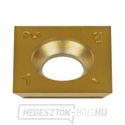 9 db HM vágólapka, négyzet alakú, 15x15 mm, Ti-b Előnézet 