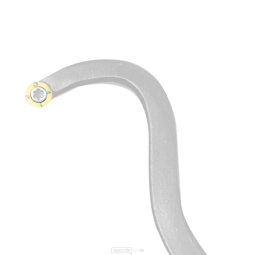 9 kerek, keményfém, titánbevonatú vágólap, Ø6 mm