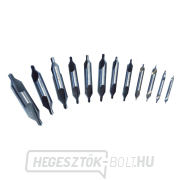 Központosító fúrókészlet 12 részes, 1-5 mm, metrikus Előnézet 