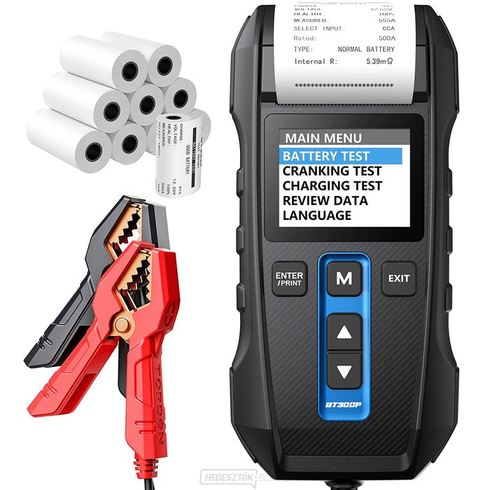TOPDON BT300P autó akkumulátor teszter