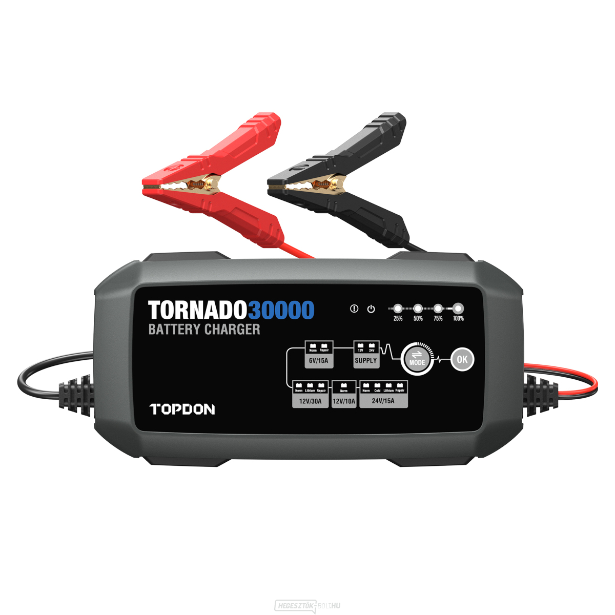 TOPDON Tornado 30000 autós akkumulátortöltő