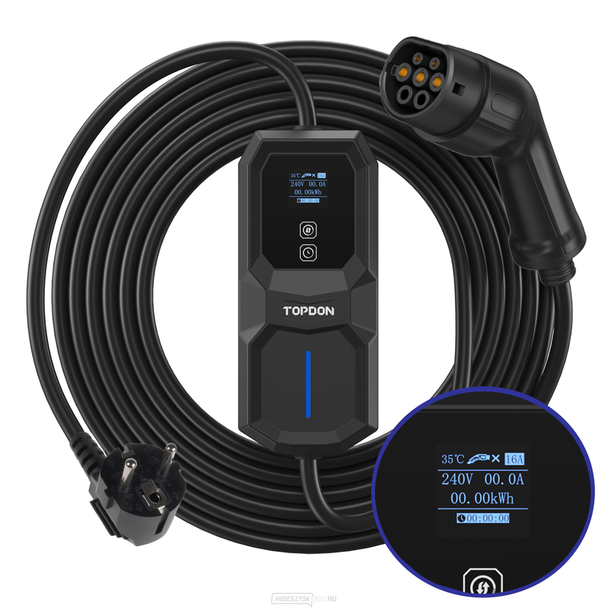 TOPDON PulseQ hordozható AC - 3,7 kW