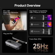 TOPDON TC002C DUO hőkamera náhled