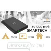 Smartech II QC3.0 notebook külső akkumulátor 40000mAh - fekete náhled