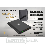 Smartech II QC3.0 notebook külső akkumulátor 40000mAh - fekete náhled