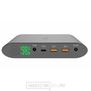 Smartech II QC3.0 notebook külső akkumulátor 40000mAh - szürke gallery main image