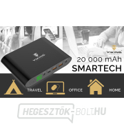 Smartech QC3.0 notebook külső akkumulátor 20000mAh náhled