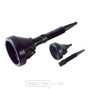 Műanyag tölcsér rugalmas hosszabbítóval WR - F0008 Műanyag tölcsér rugalmas hosszabbítóval WR - F0008 gallery main image