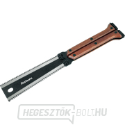 Összecsukható/zsebfűrész, kétélű, 300 mm, fa nyéllel gallery main image