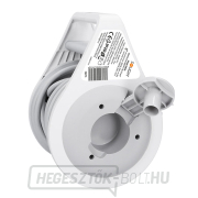 Solight hosszabbító kábel dobon 10m, USB A+C, 2 aljzat, szürke kábel, 3x 1.0mm2 náhled