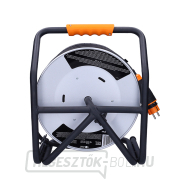 Solight hosszabbító kábel - fém dobon, 4 aljzat, 40 m gumi-neoprén kábel, 3x 2,5 mm2, IP44 náhled