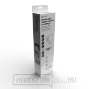 Solight 3z + USB A+C hordozható asztali aljzatok, 2m, fehér, USB gyorstöltő 20W PD Előnézet 