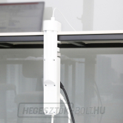 Solight 3z + USB A+C hordozható asztali aljzatok, 2m, fehér, USB gyorstöltő 20W PD Előnézet 