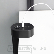Solight 3z + USB A+C hordozható asztali aljzatok, 2m, fekete, USB gyorstöltő 20W PD náhled