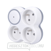 Solight túlfeszültségvédő konnektorokhoz, 570J, 3 aljzat Előnézet 