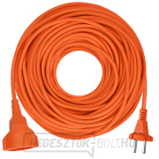 Solight 1z flexibilis kábel - csatlakozó, 25m, 2 x 1.5mm2, narancssárga Solight 1z flexibilis kábel - csatlakozó, 25m, 2 x 1.5mm2, narancssárga gallery main image