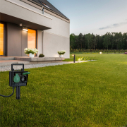 Solight kerti oszlop IP44, 2 aljzat, 1,5 m gumikábel Előnézet 