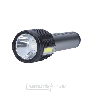 Solight LED újratölthető kézi zseblámpa, 150+150lm, Li-ion gallery main image